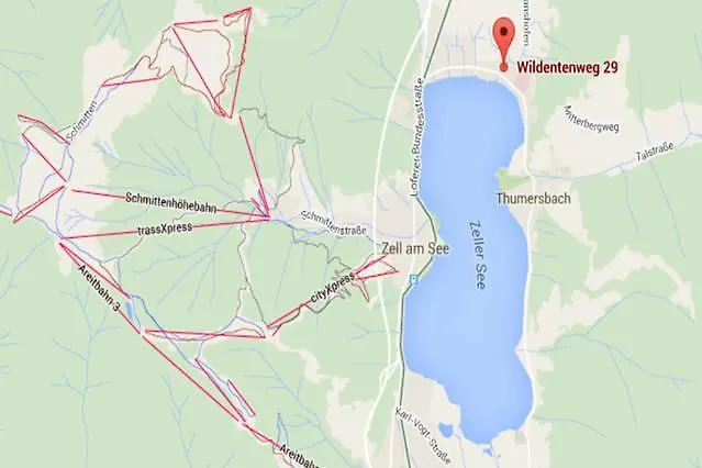 アパート Lakeside 29 Zell Am *